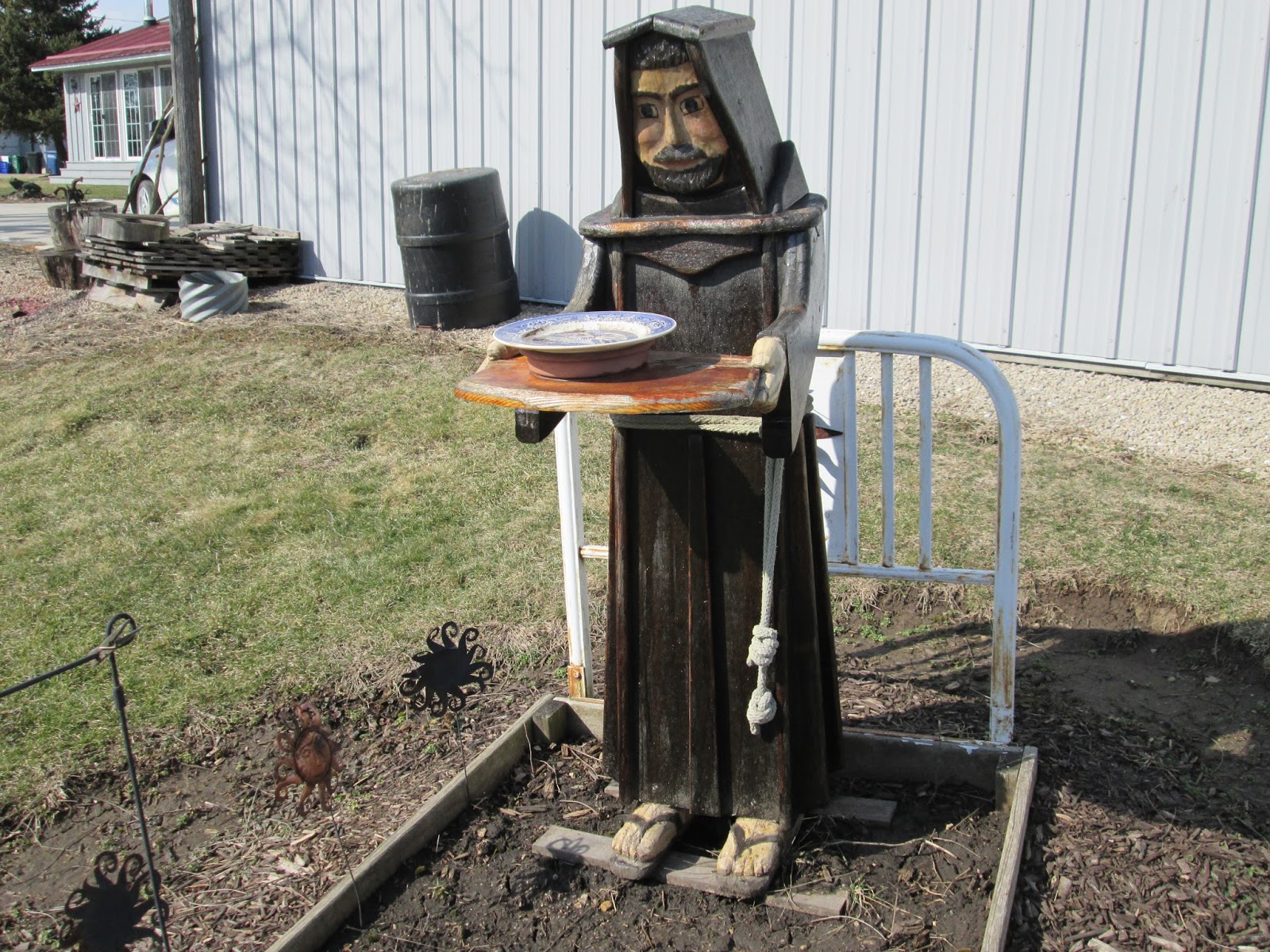 Bridges To The Future St. Francis Bird Feeder Project