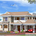 Indian style 4 bedroom home design - 2300 Sq. Ft.