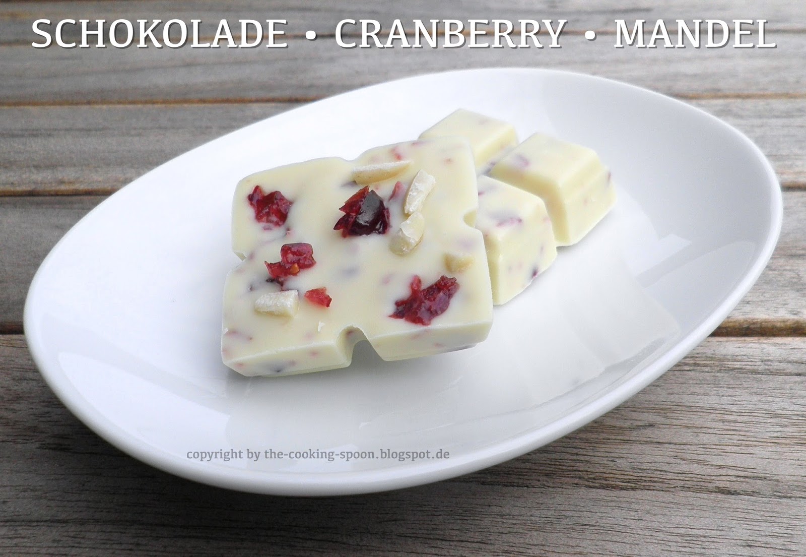 The Cooking Spoon: Cranberry-Mandel-Schokolade