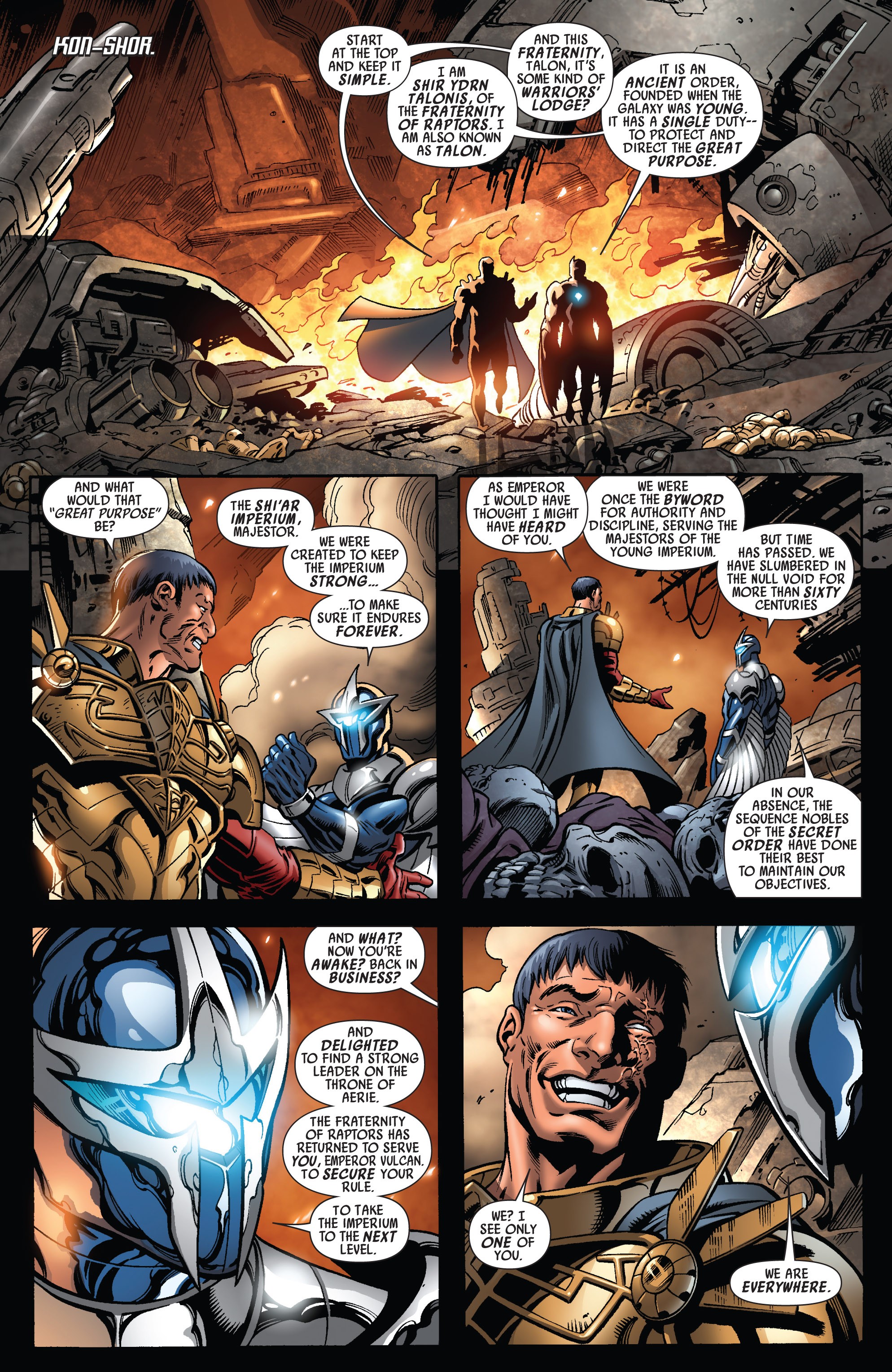 Read online War of Kings comic -  Issue #4 - 13