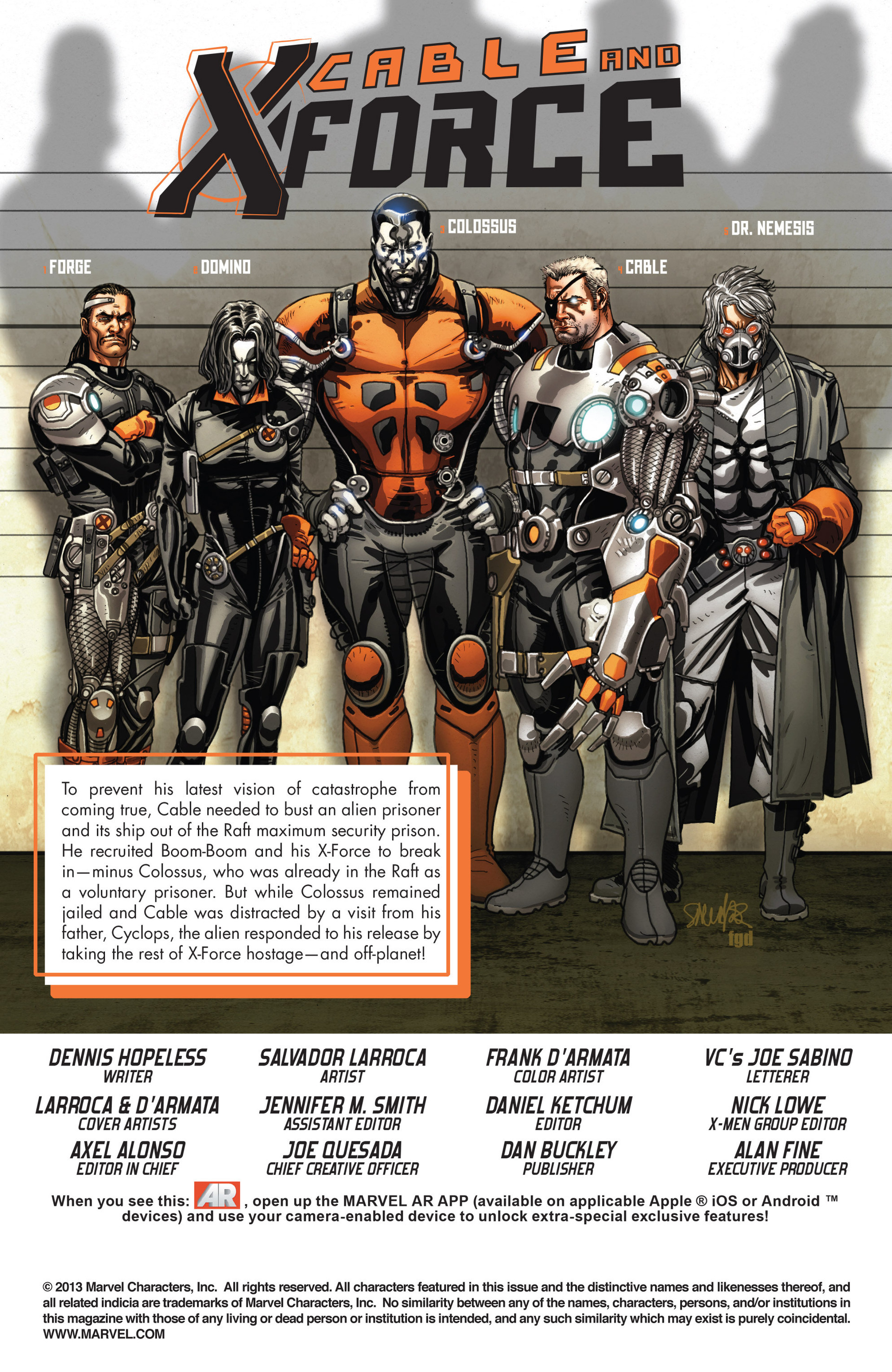 Read online Cable And X-Force comic -  Issue #8 - 2