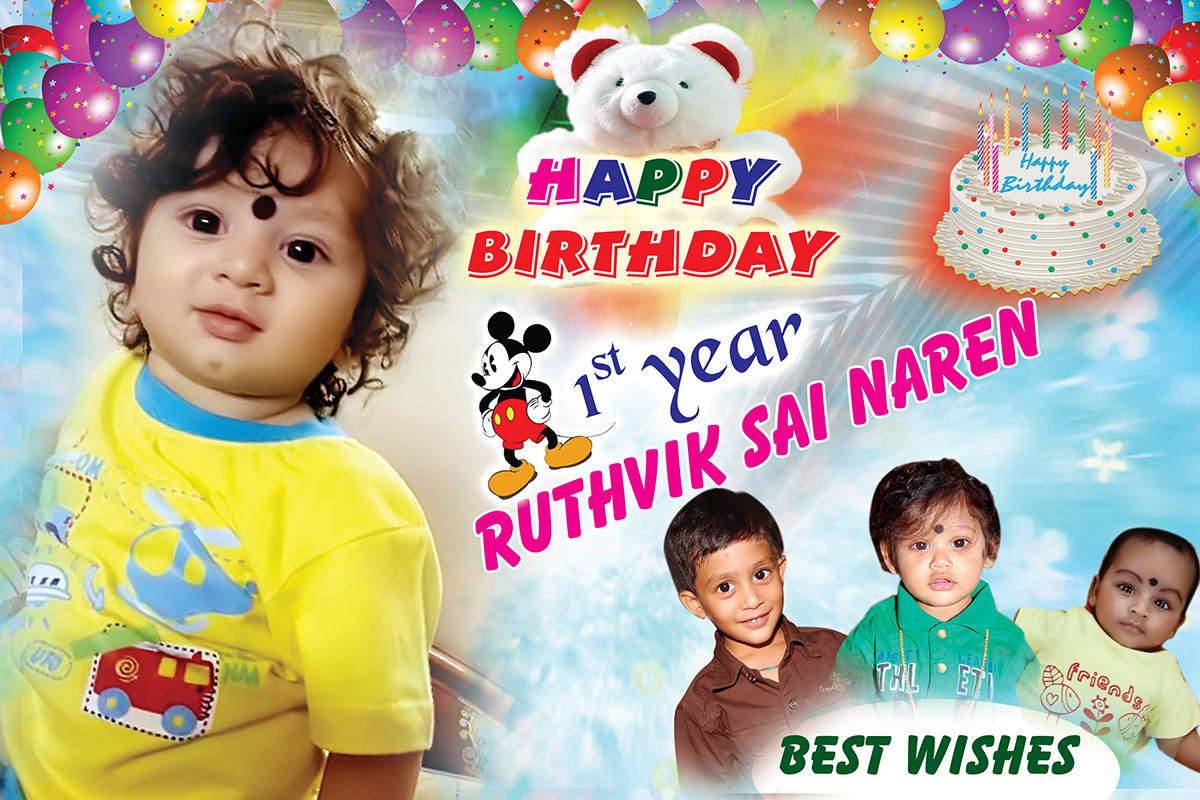 9550755036 WHATSAPP BIRTHDAY NEW FLEX DESIGN 2016