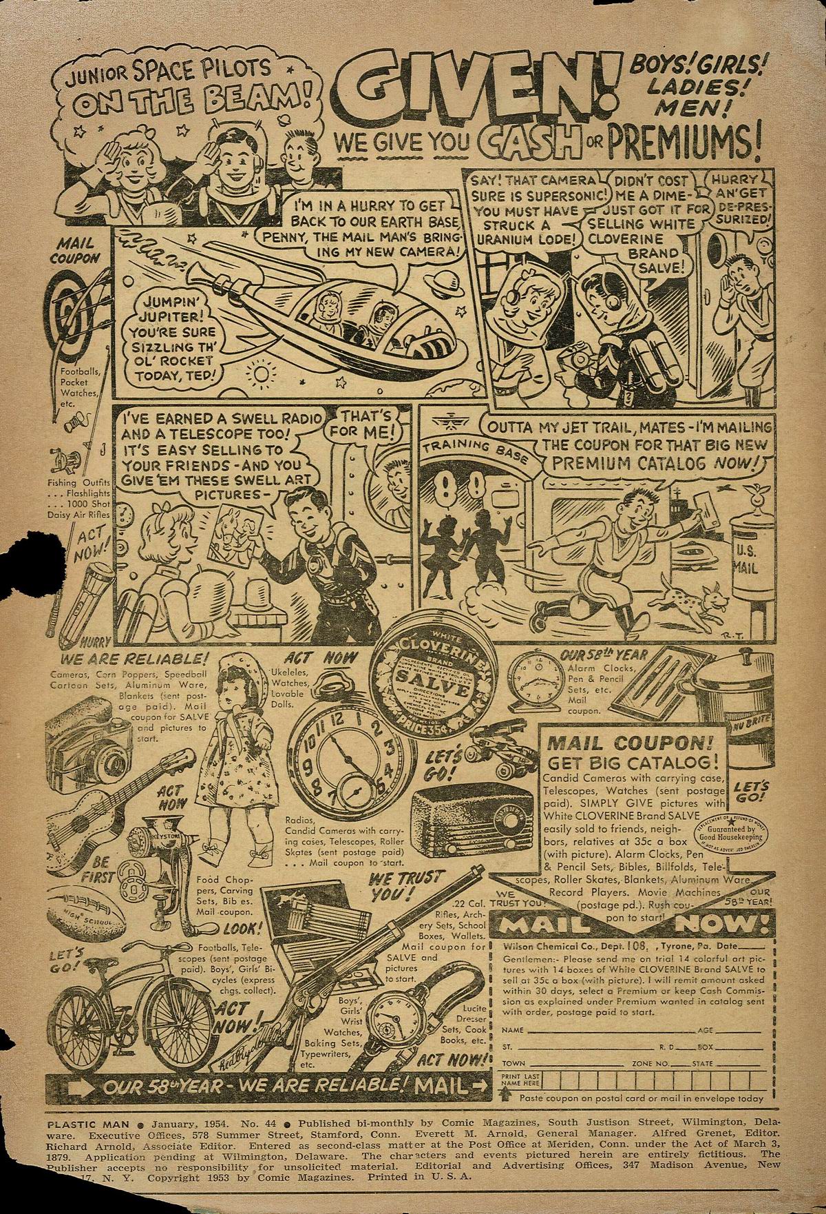 Read online Plastic Man (1943) comic -  Issue #44 - 2