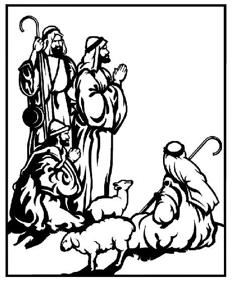 Shepherds&ndash;Nativity Scene Series