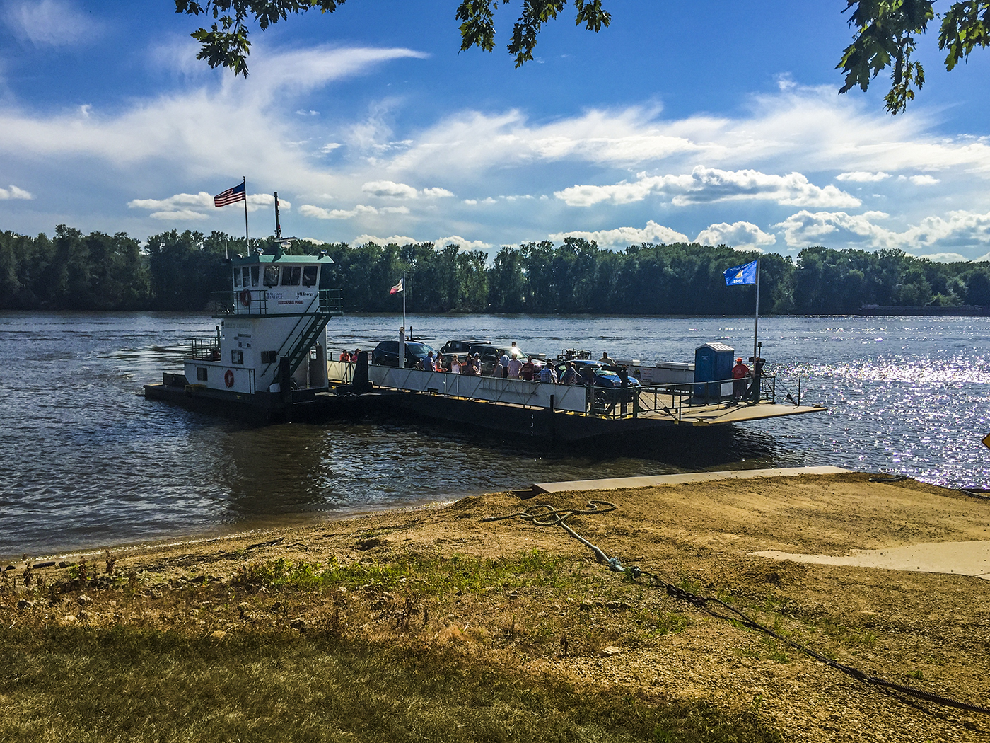 The Cassville Ferry
