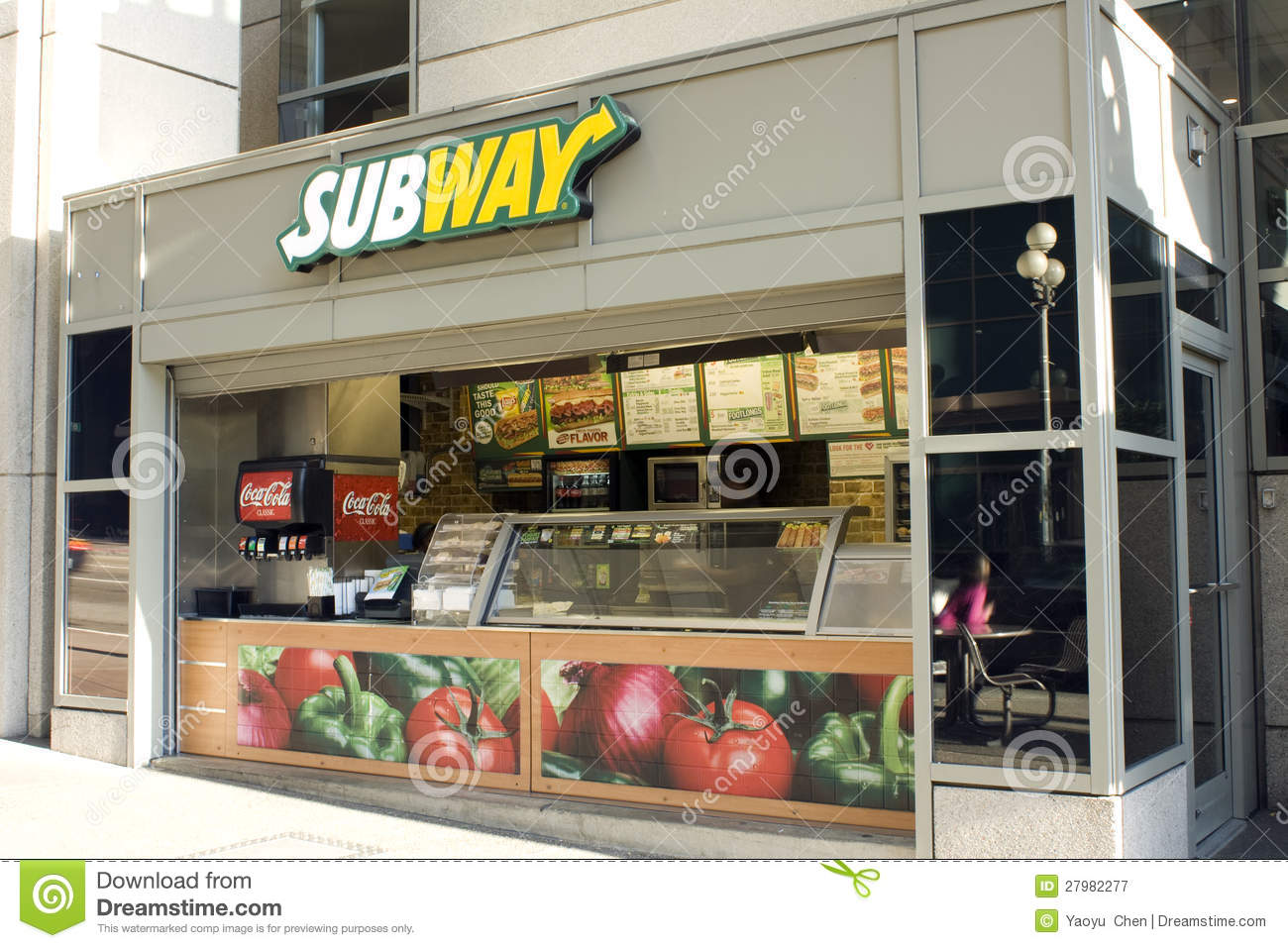 Subway Restaurant Downtown Seattle Subway Restaurant Downtown Seattle