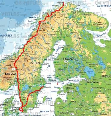 Географическое положение норвегии фото YugNash.ru