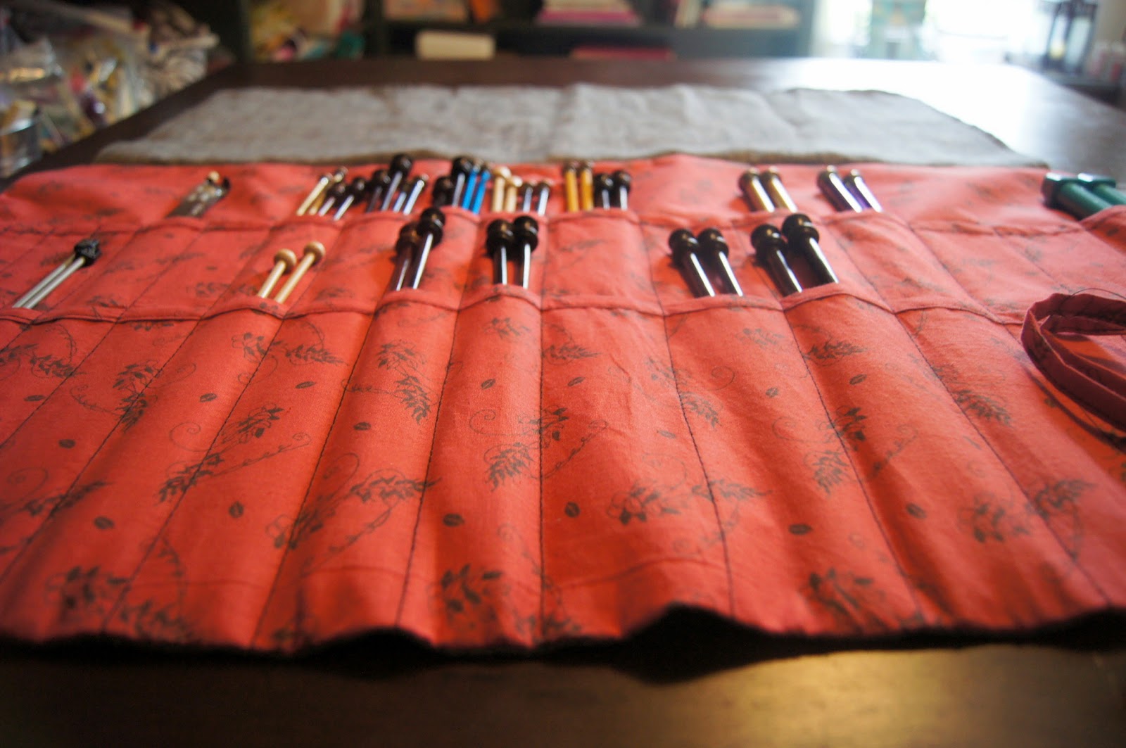 Craft My Life Away Knitting Needle Roll