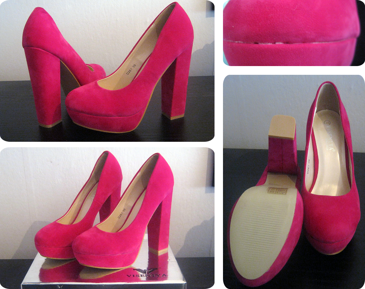 Welp BeautyFashionAndHealthy: Roze Pumps met blokhak ,Van Hippe-Schoenen.nl AP-38