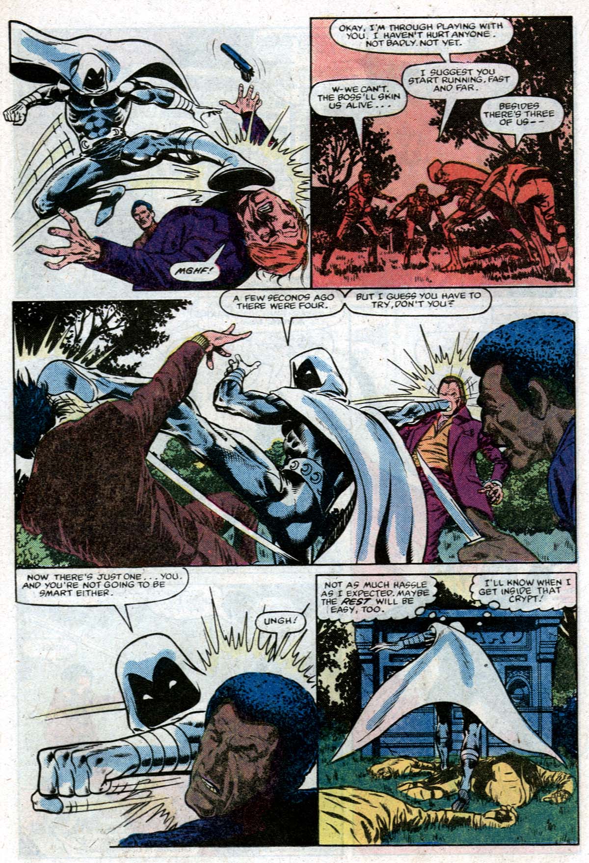 Read online Moon Knight (1980) comic -  Issue #26 - 26