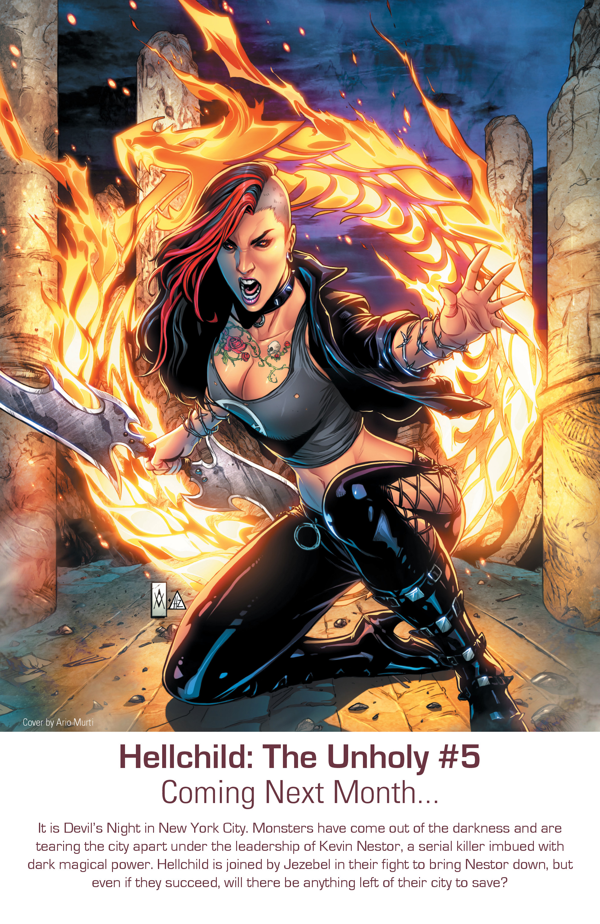 Read online Hellchild: The Unholy comic -  Issue #4 - 25