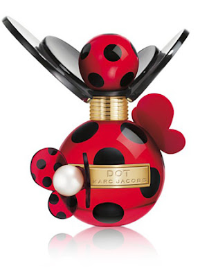 A bottle of Marc Jacobs Dot Perfume