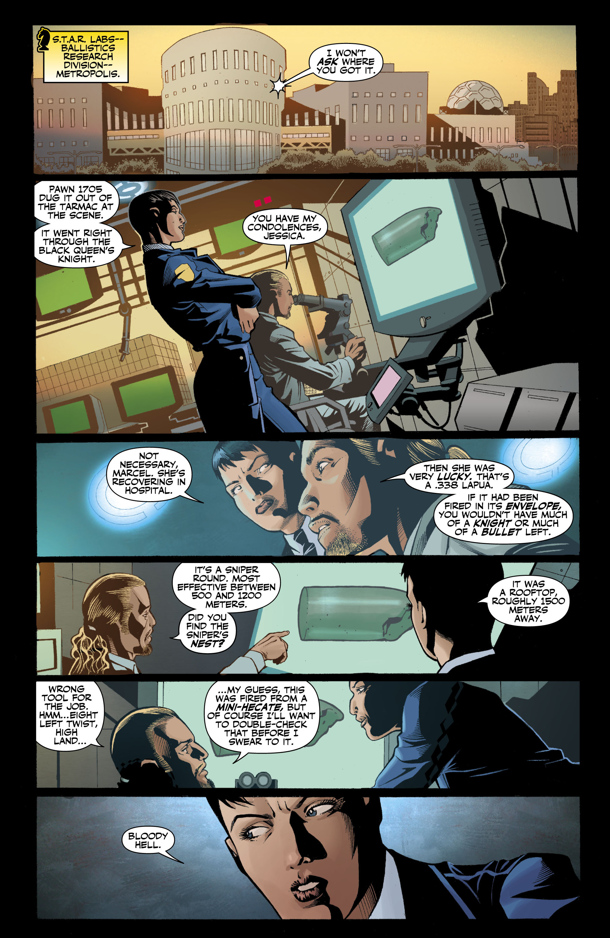 Read online Checkmate (2006) comic -  Issue #19 - 9