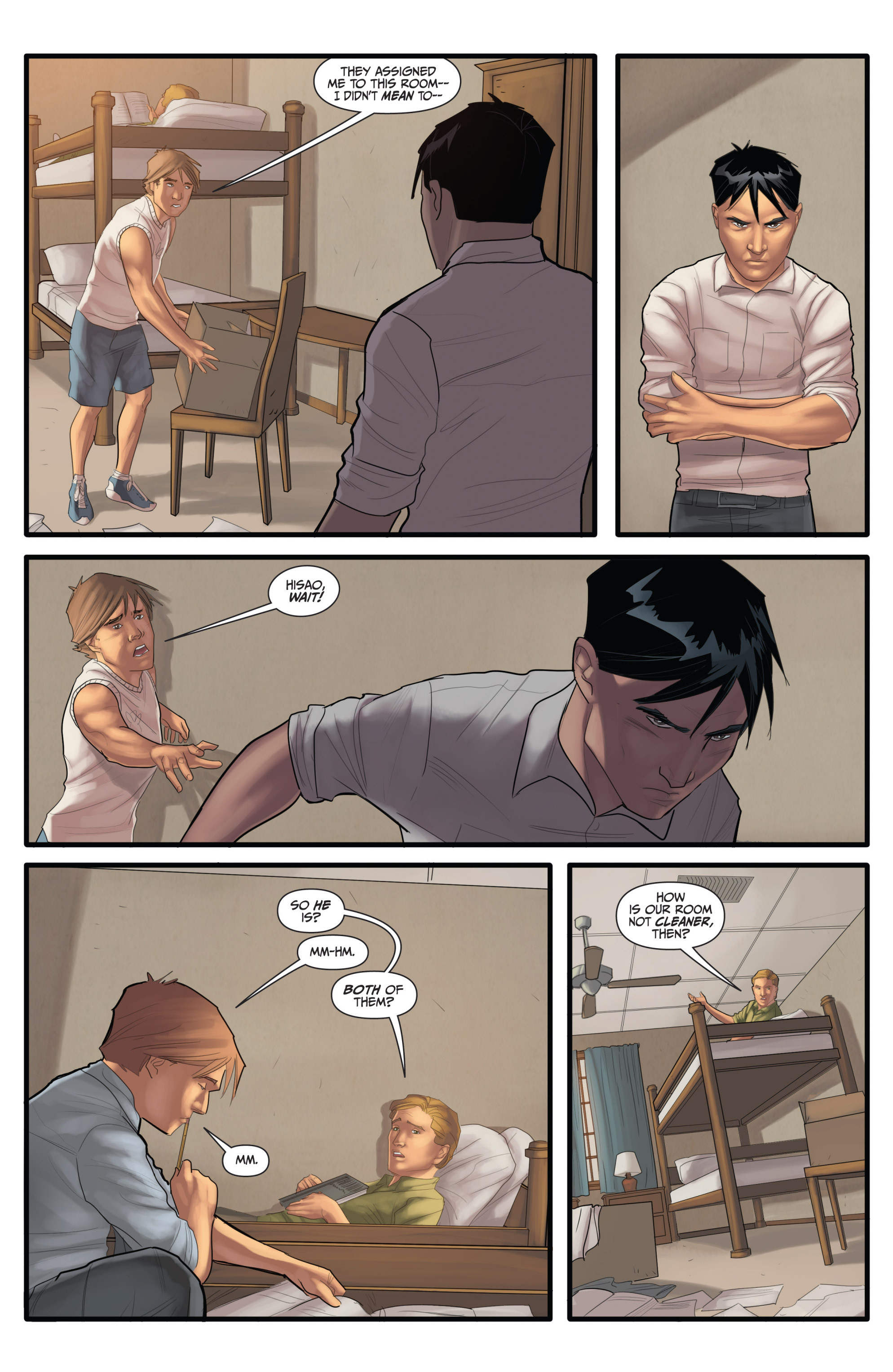 Read online Morning Glories comic -  Issue #33 - 5