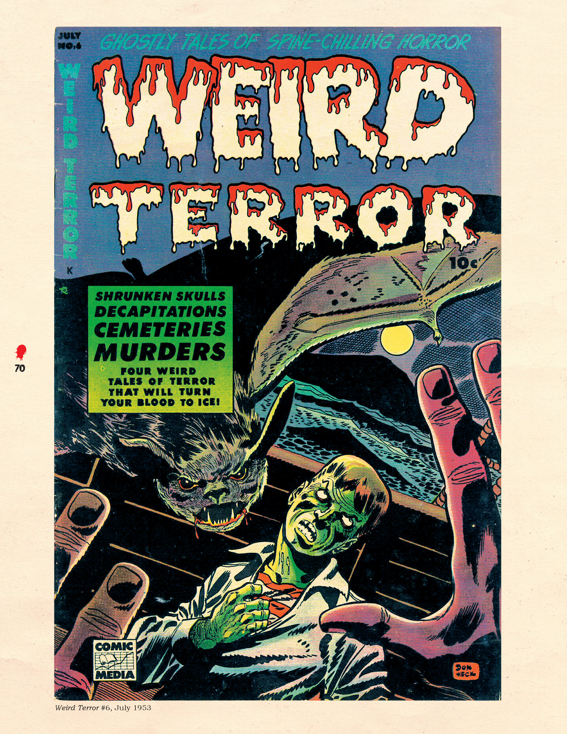 Read online Chilling Archives of Horror Comics comic -  Issue # TPB 13 - 70