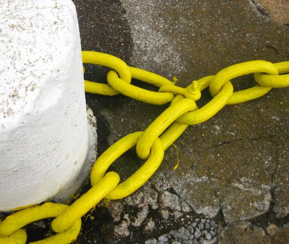 Handmade by Amo'r, Ireland Caught My Eye 17 Yellow Sea Chains, Howth