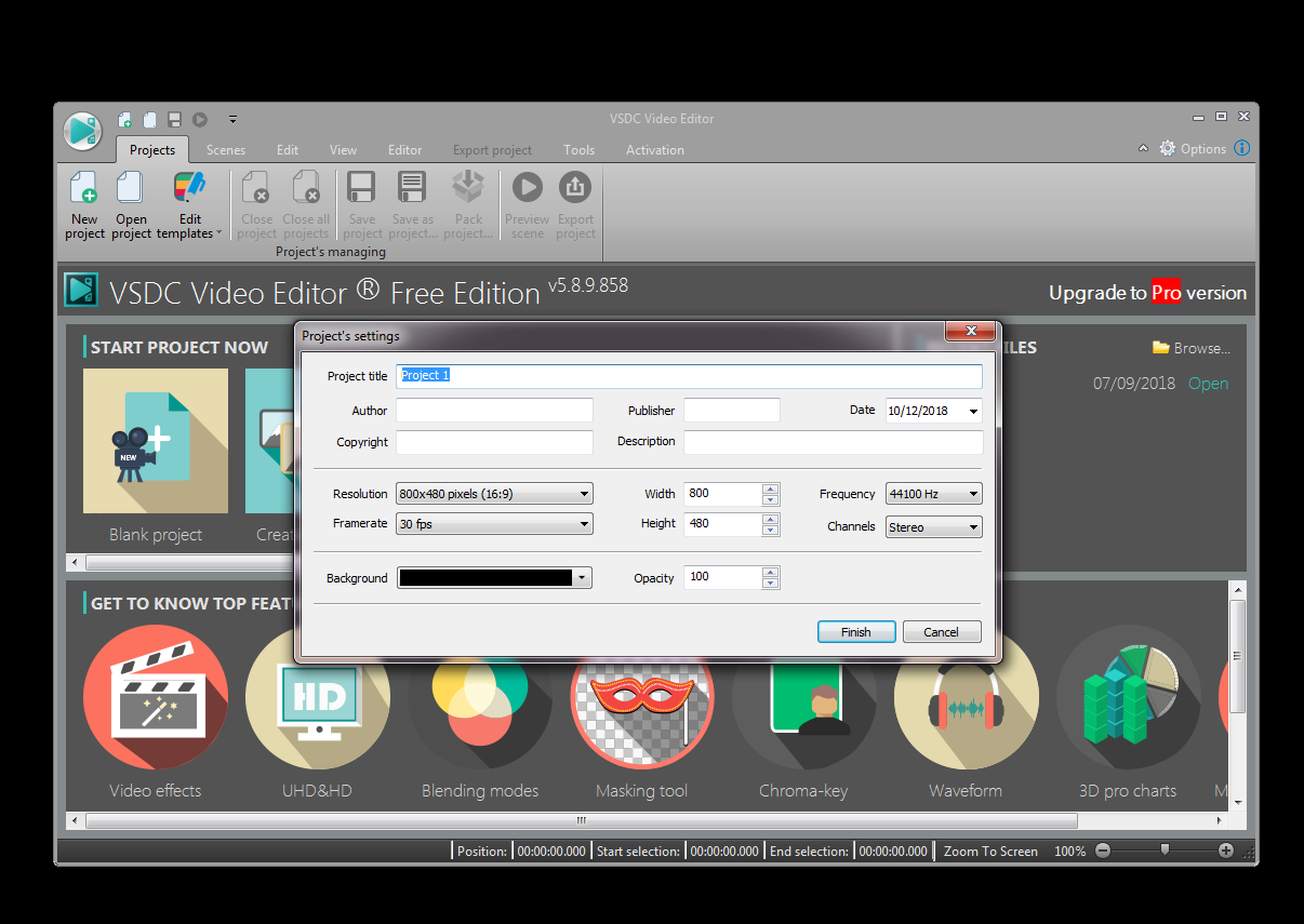 vsdc free video editor 5.8.2.796 crack