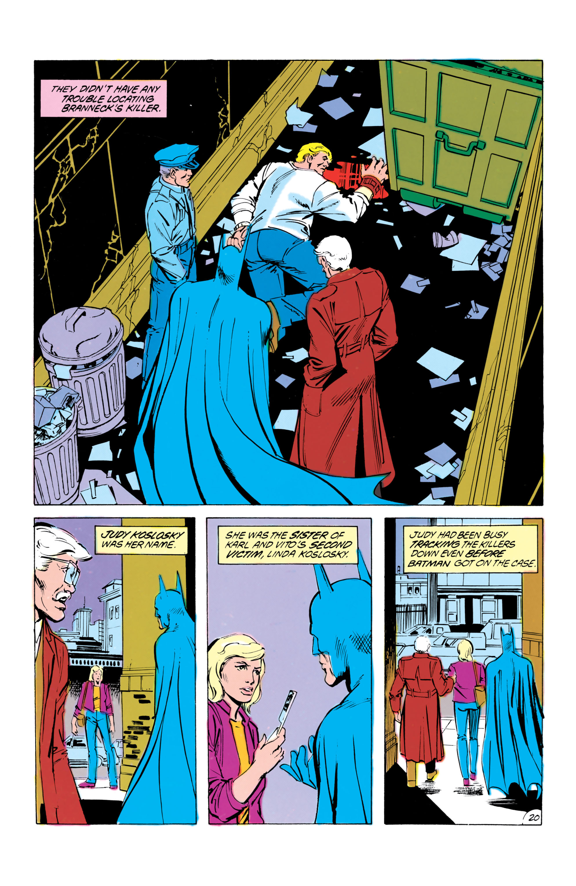Read online Batman (1940) comic -  Issue #422 - 21