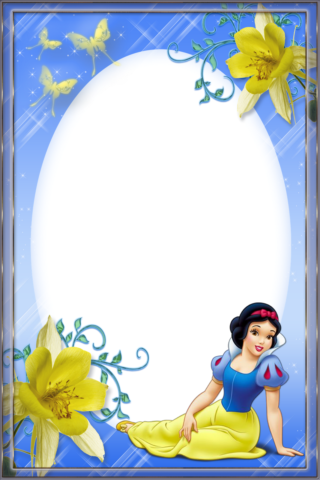 Frames PNG princesas disney #7 | Imagens para photoshop