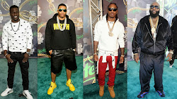 hop hip urban wear male celebrities modern trends outfits dressed poorly bet teen awards party laurent tricks saint creative well