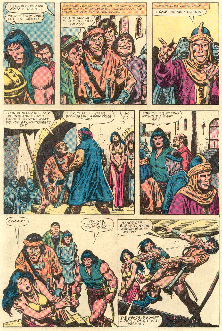 Read online Conan the Barbarian (1970) comic -  Issue #142 - 6