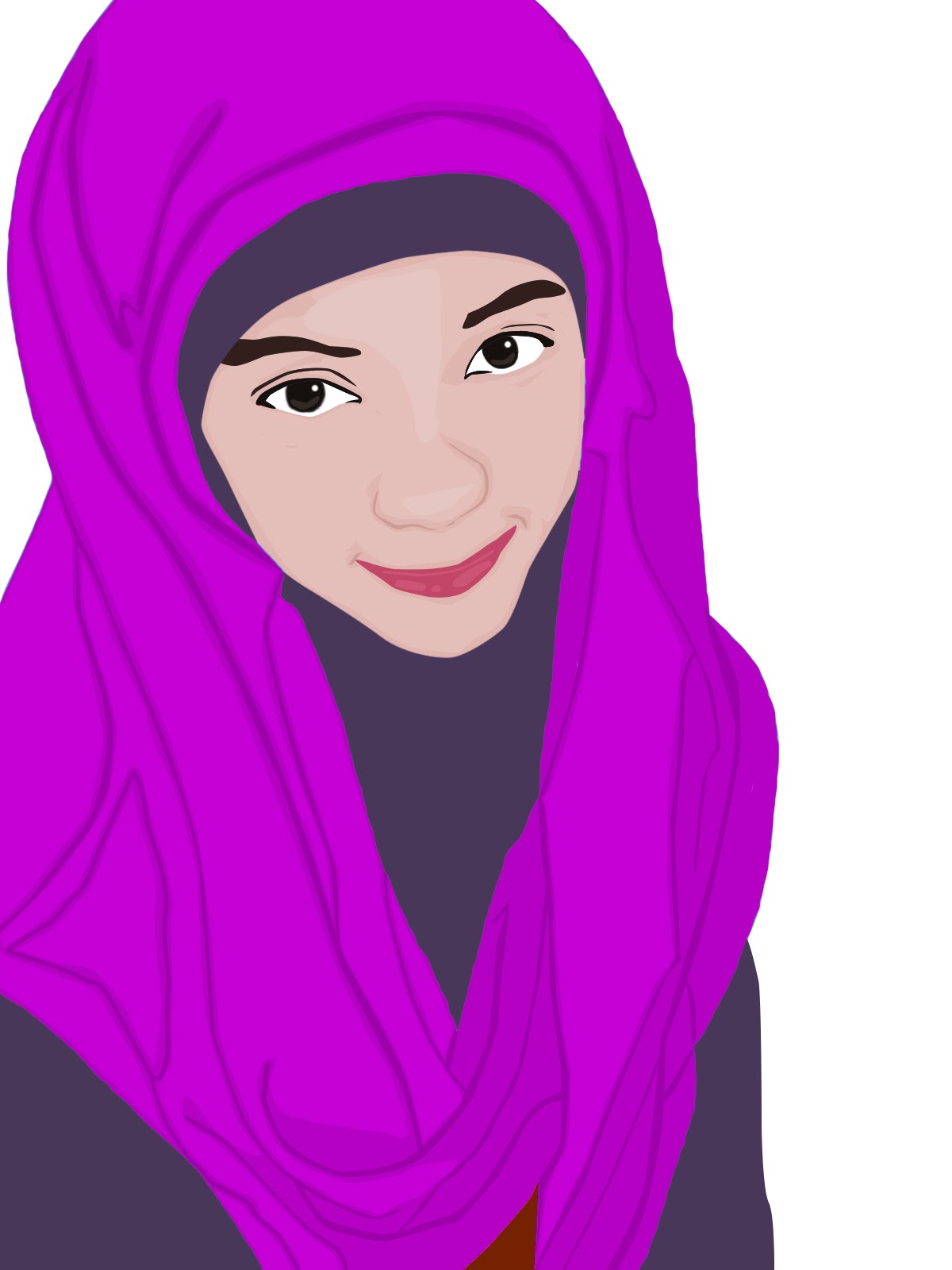 Top Gambar  Kartun  Muslimah Pakai Kacamata  Top Gambar 