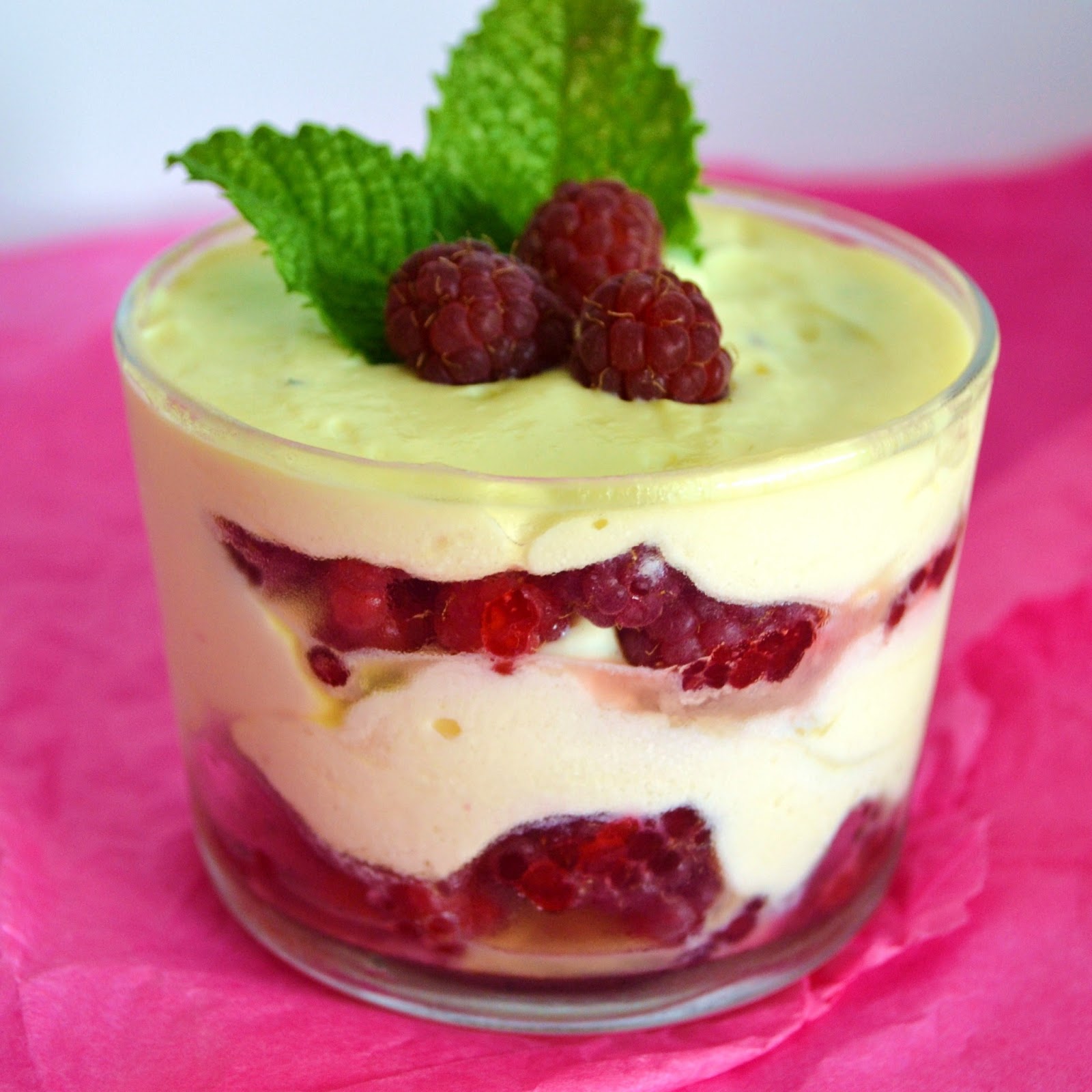 Privé de dessert!!! Verrines framboises & crème de mascarpone
