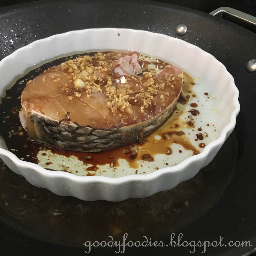 GoodyFoodies Recipe Steamed Threadfin Fish (Ma Yau) with Soy Sauce