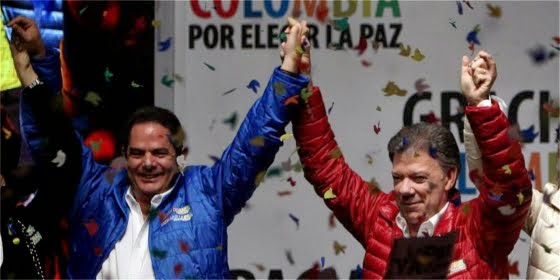 Con el 50.92% contra el 45.2 fue reelegido Juan Manuel Santos como Presidente de Colombia