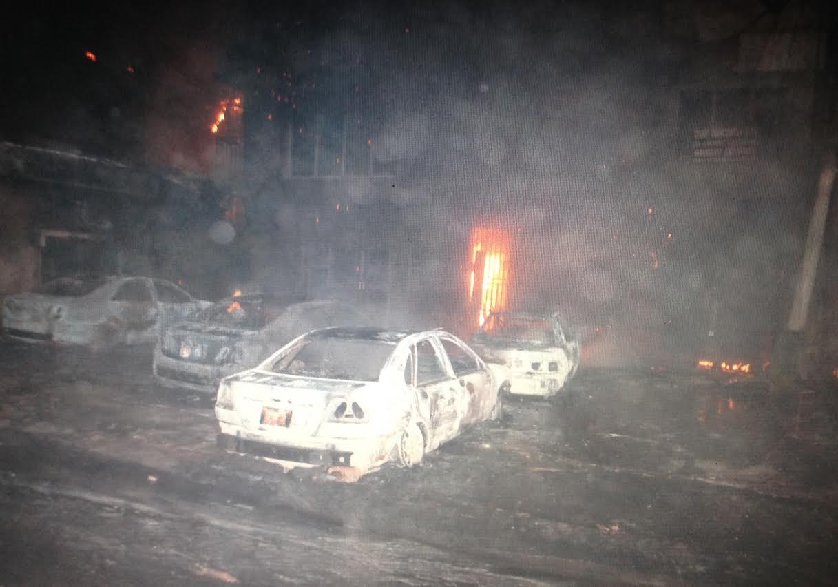 Photos Petrol Tanker Fire Explosion Kills Many In Onitsha