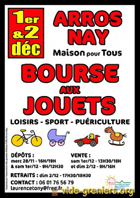 bourse aux jouets 2012 à Arros-de-Nay