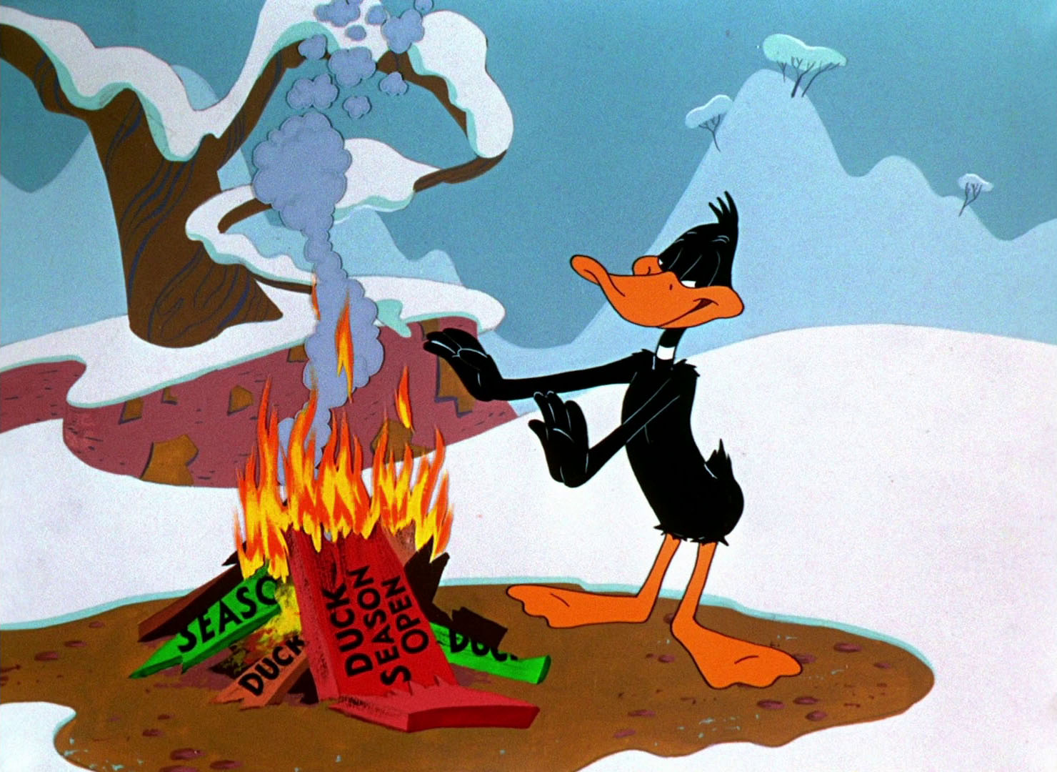 Duck! Rabbit, Duck! - cartoon characters