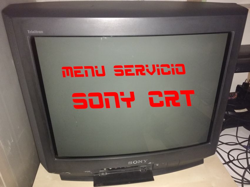 Como entrar en el menú servicio (service mode) en las teles de tubo
