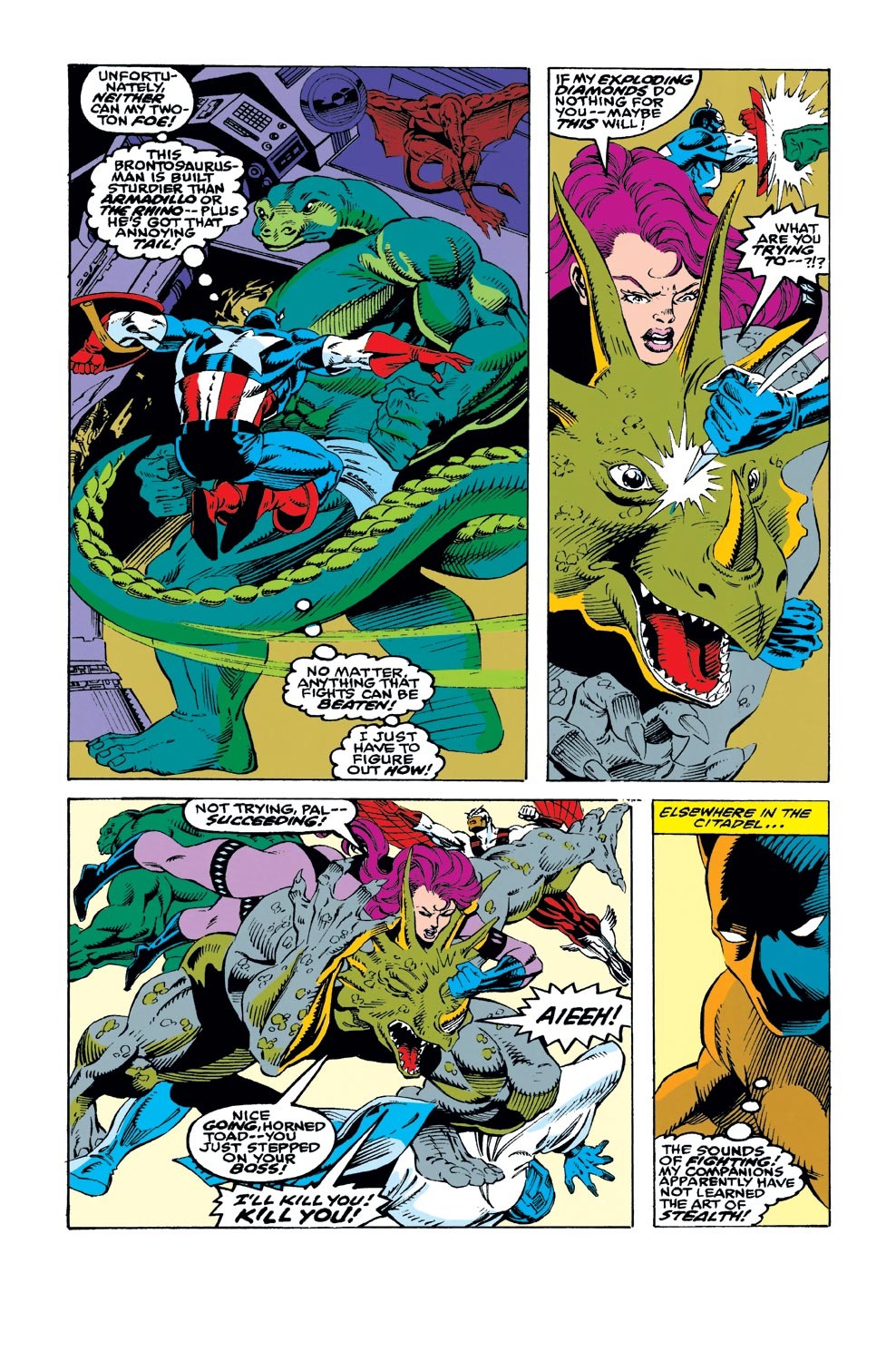 Read online Captain America (1968) comic -  Issue #416 - 20