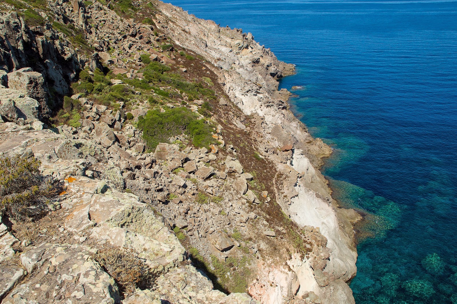 scogliera della punta delle oche
