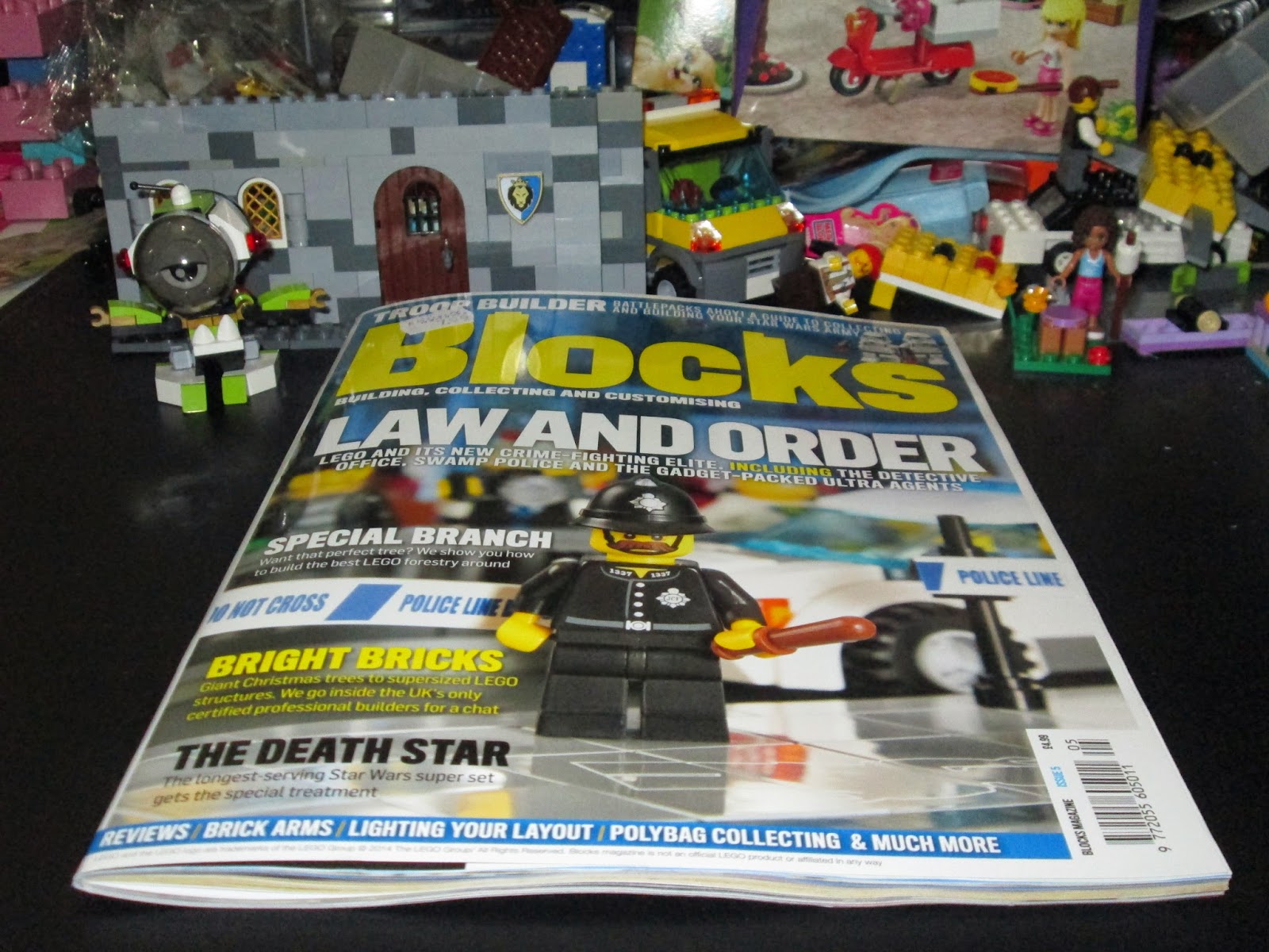 Revista Blocks 5 e alguns dos meus MOCs