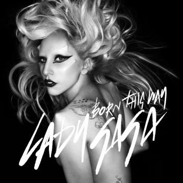 lady gaga born this way cd label. Gaga has unveiled her new