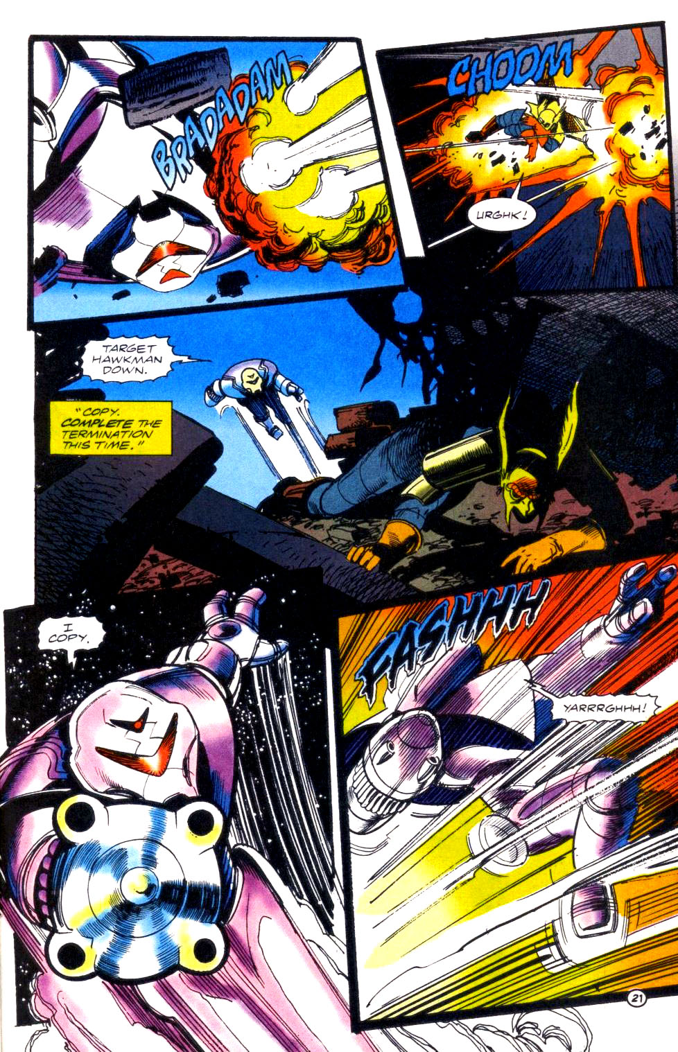 Read online Hawkworld (1990) comic -  Issue #13 - 22