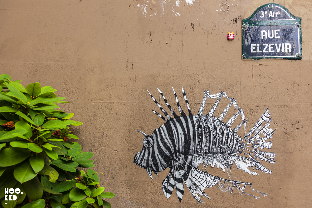 French street artist Ardif's Ornate Mechanimals in London. Photo ©Hookedblog / Mark Rigney French street artist Ardif's Ornate Mechanimals in London. Photo ©Hookedblog / Mark Rigney