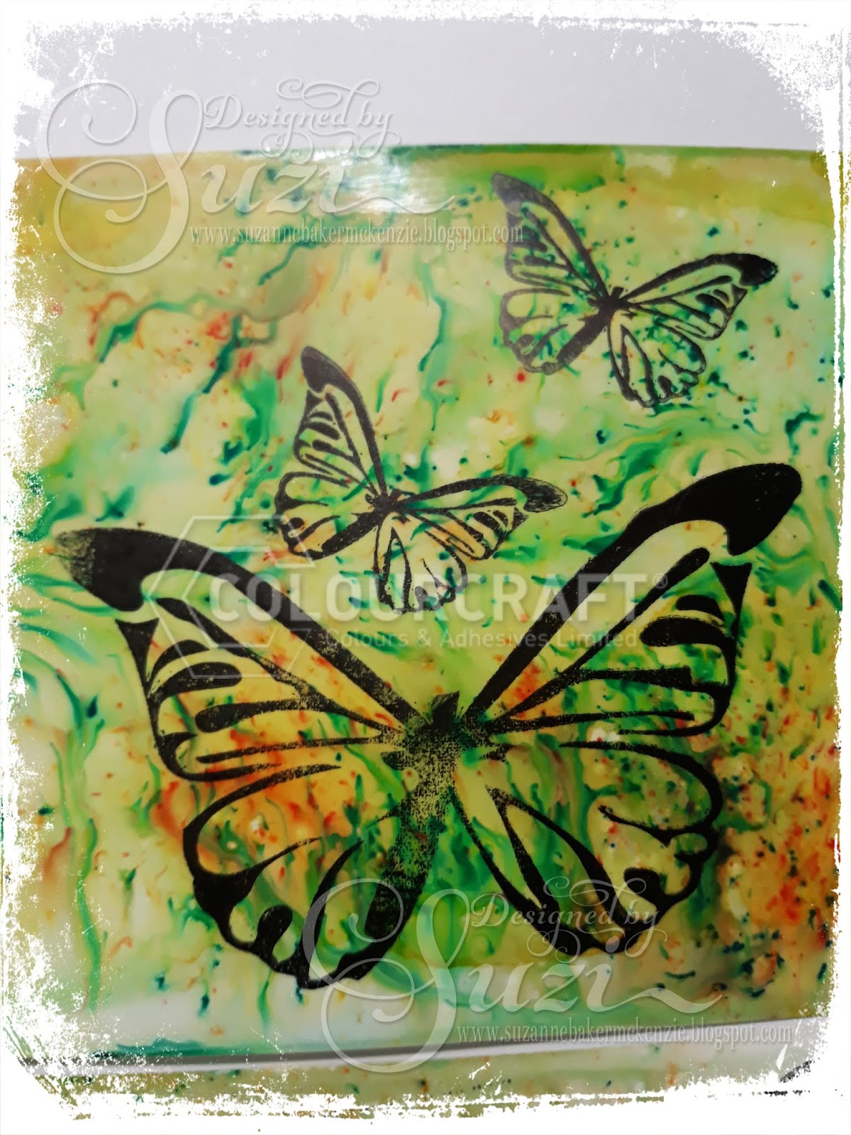 Butterfly Journal Page with ColourCraft and Crafty Roo Designs