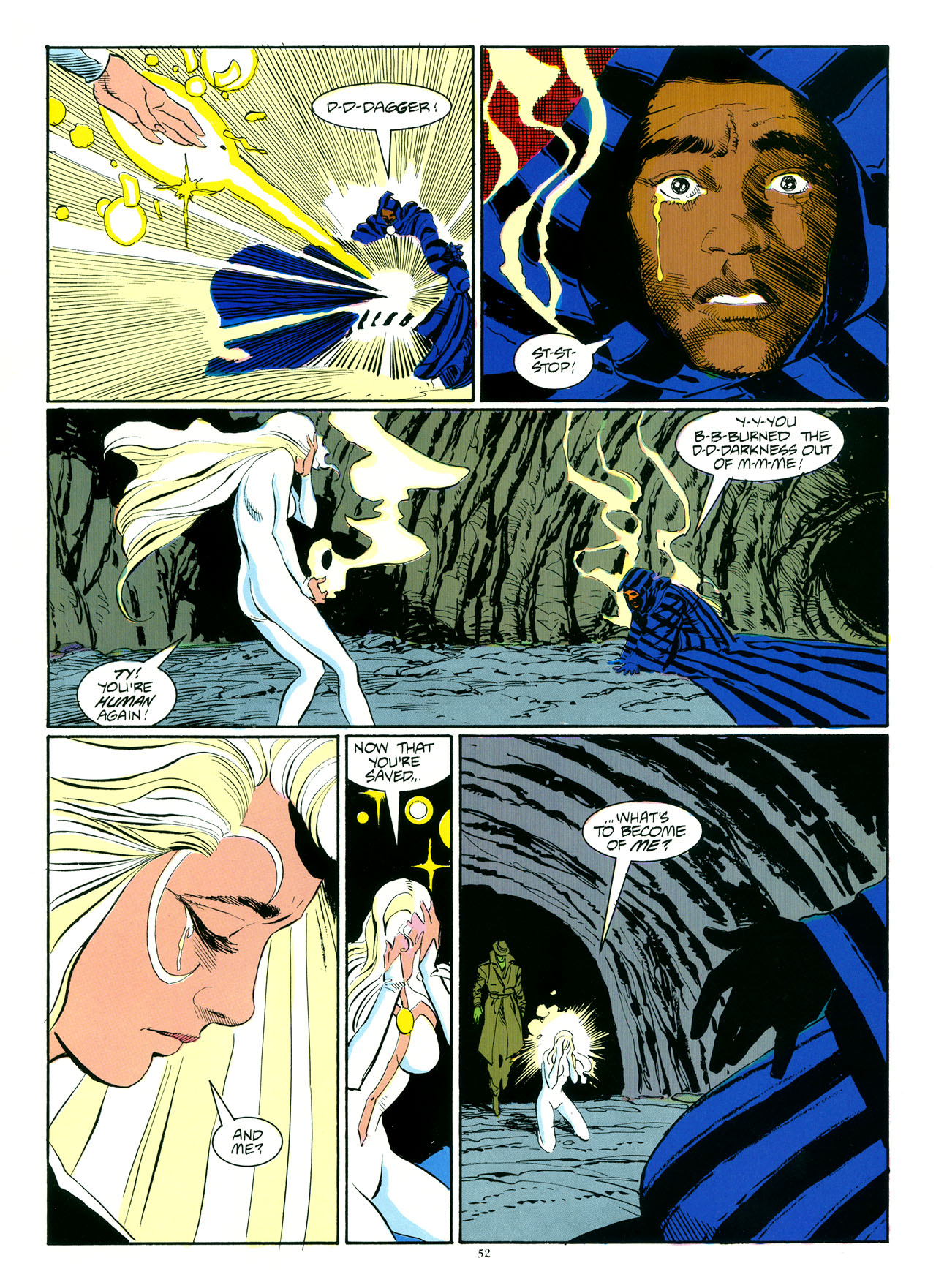 Read online Marvel Graphic Novel comic -  Issue #35 - Cloak & Dagger - Predator and Prey - 56