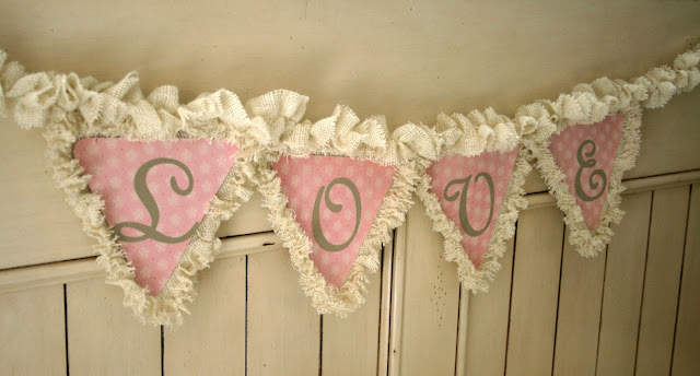 Pajama Crafters: No Sew Burlap Ruffle Banner