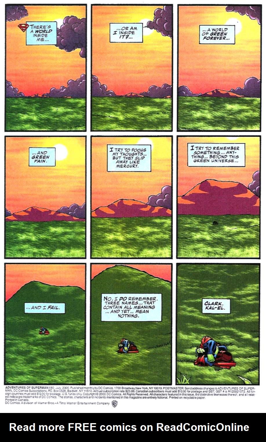 Read online Adventures of Superman (1987) comic -  Issue #580 - 2