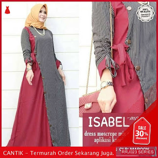 Jual RRJ023D233 Dress Maxy Isabel Wanita Mo Terbaru Trendy BMGShop