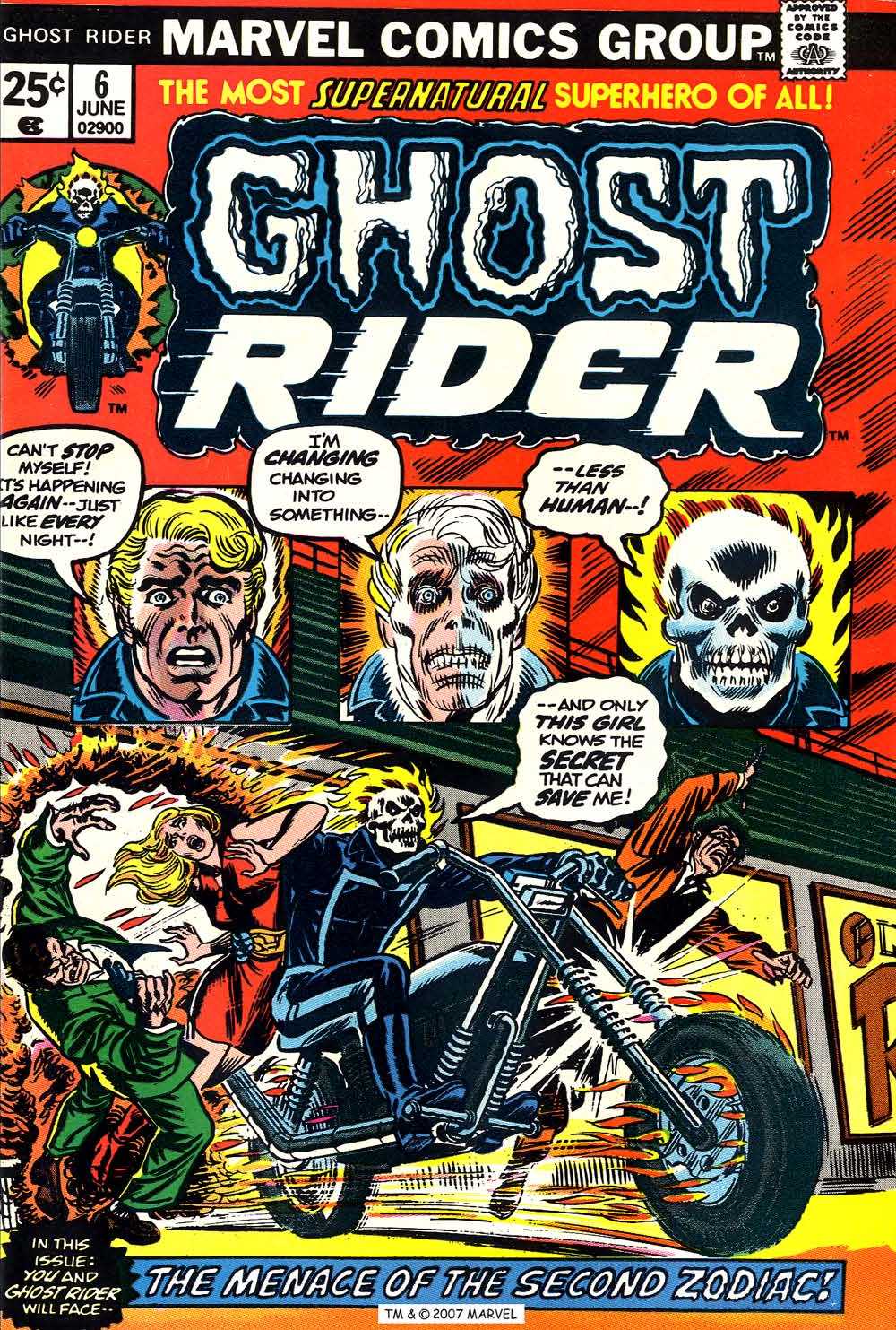 Read online Ghost Rider (1973) comic -  Issue #6 - 1