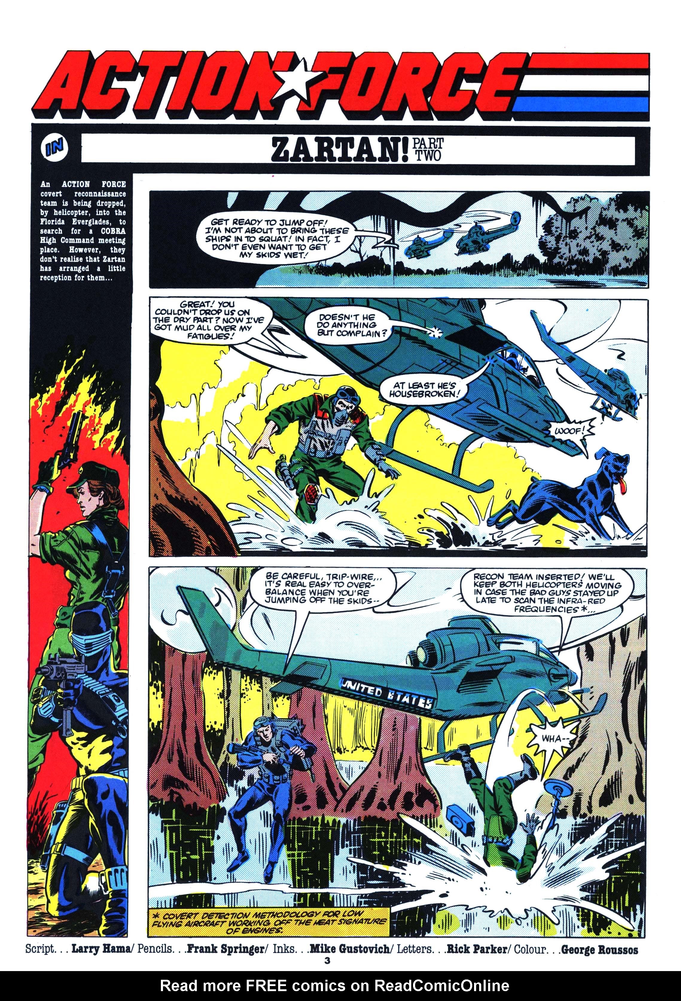 Read online Action Force comic -  Issue #10 - 3