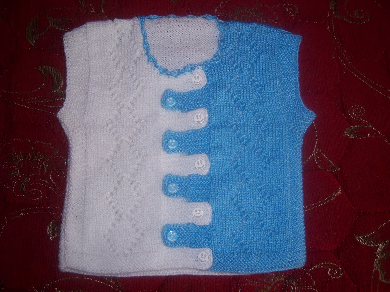 NAZAN�LA ÖRGÜLER&hellip; ERKEK BEBEK YELEĞİ