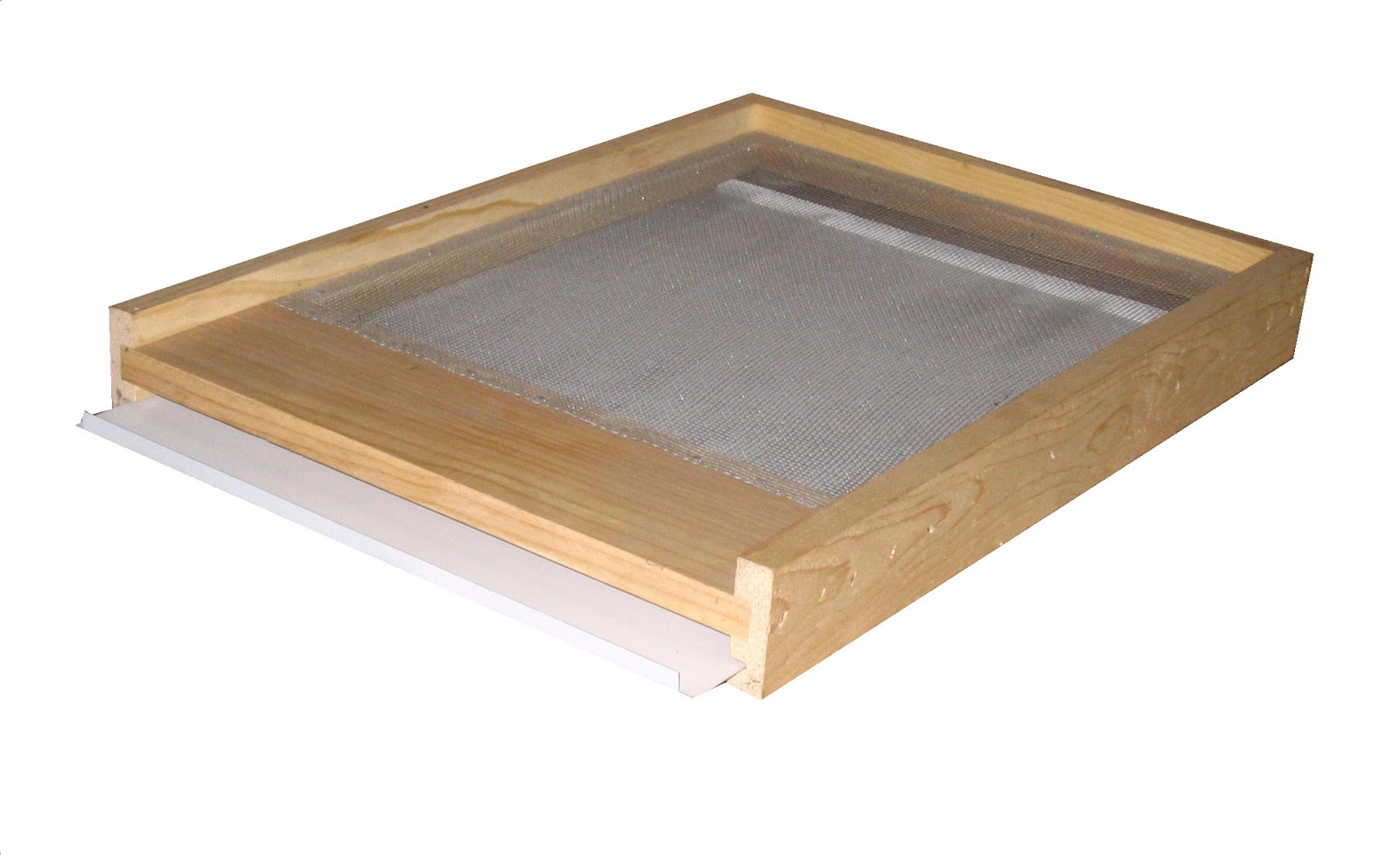 Oak Hill Apiary Screened bottom boards.