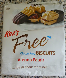 Kez's gluten free Vienna Eclair biscuits
