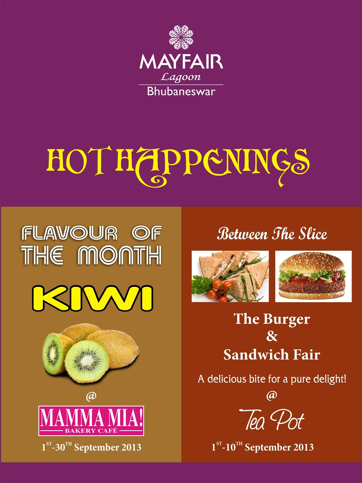 MAYFAIR Hotels & Resorts MAYFAIR Lagoon Bhubaneswar Organizes Burger